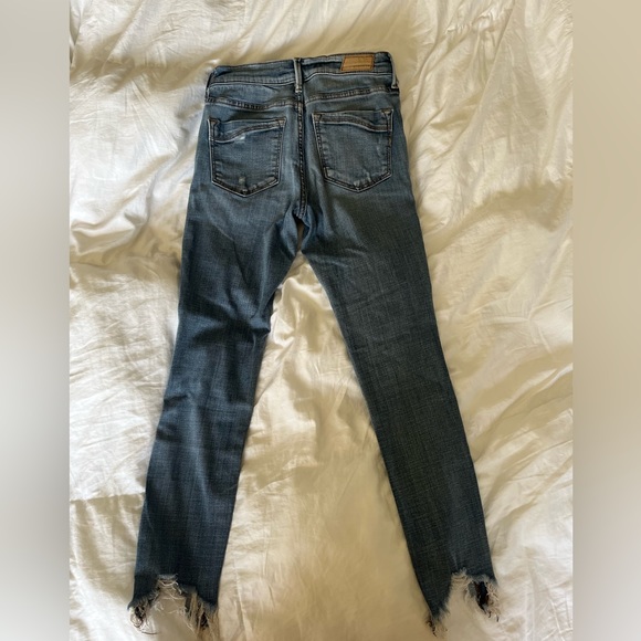 Express Mid Rise Ankle Jean - Picture 2 of 4